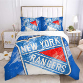 New York Rangers Hockey League Duvet Cover Quilt Cover Pillowcase
